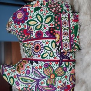 Vera Bradley bag and wallet